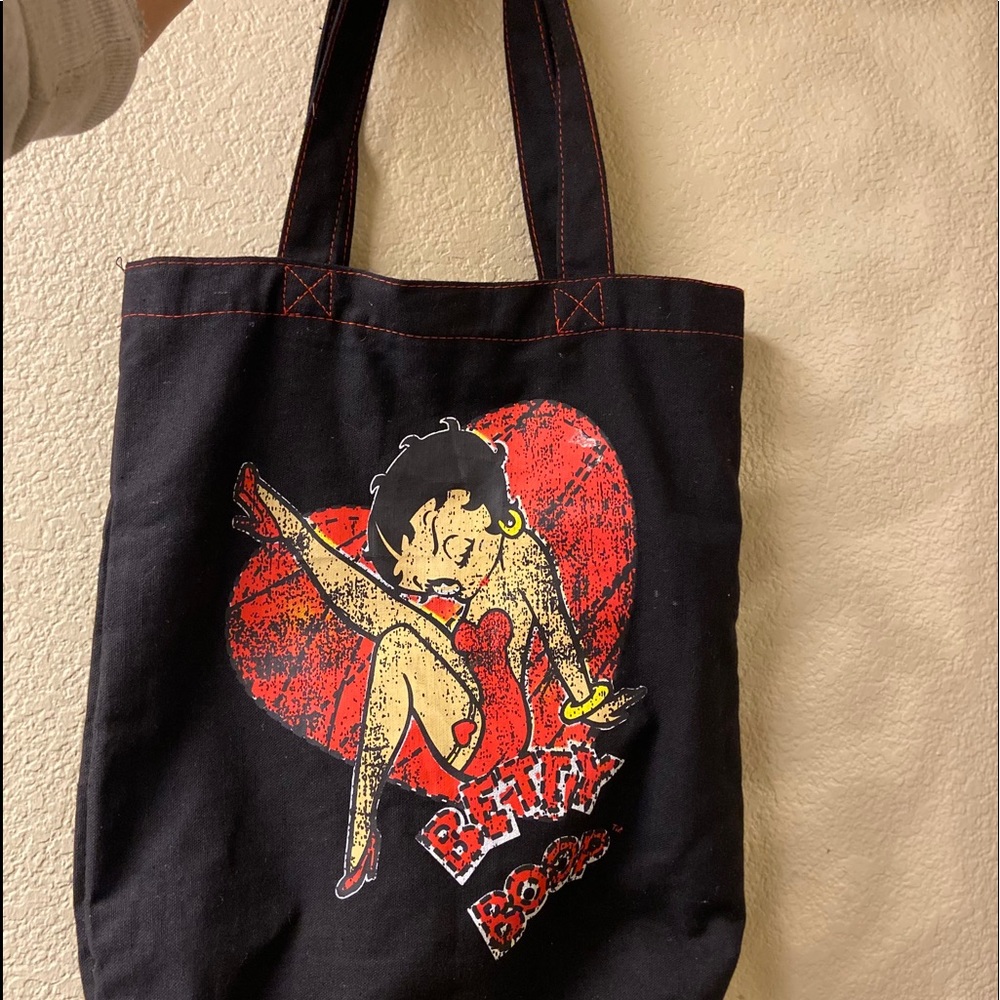 BETTY BOOP|Black Bag|Purse|Unique Tote